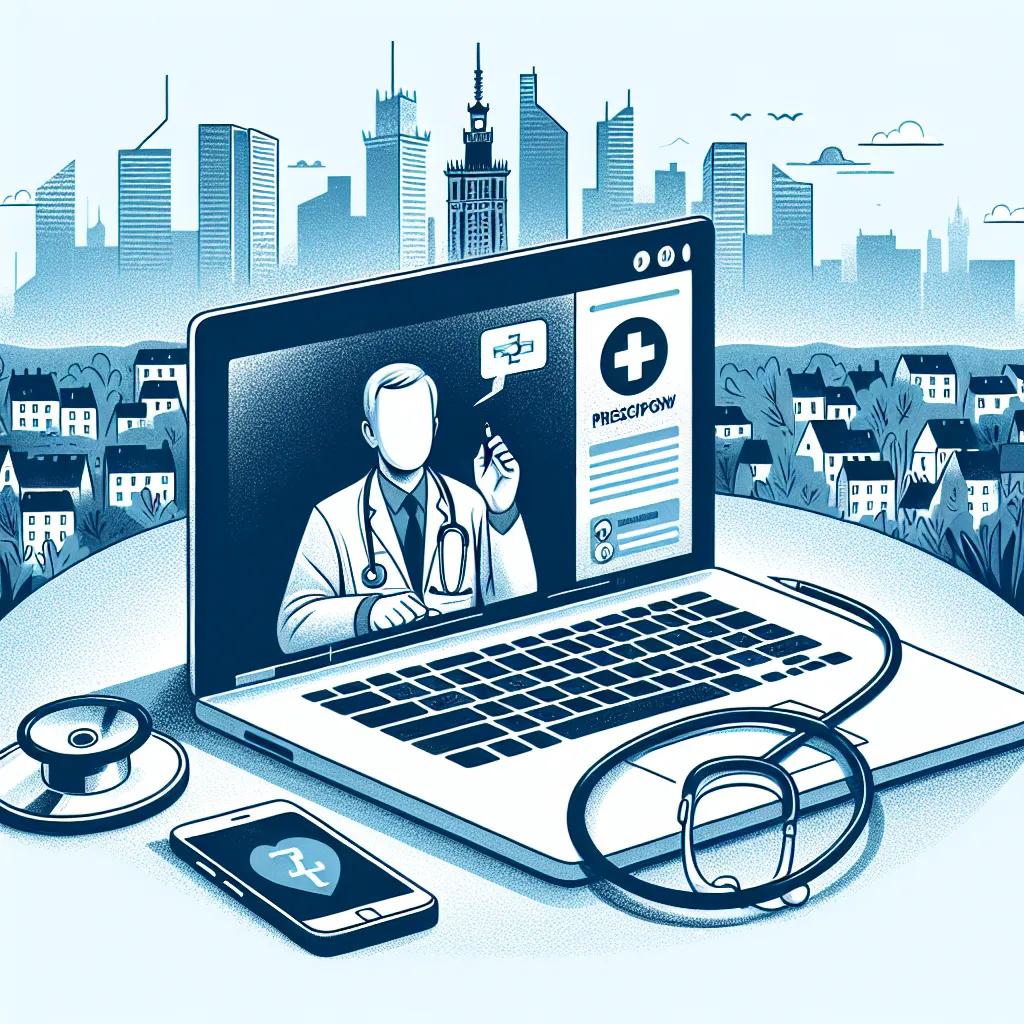 Recepty i zwolnienia lekarskie online – nowa era opieki w Warszawie